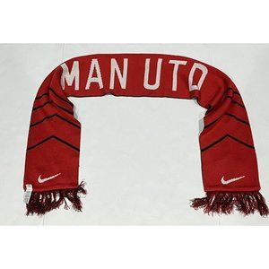 Nike Manchester United Soccer Football Reversible Scarf